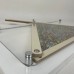 Triangle with invariant area, constant triangle area material (with marbles), math and geometry material, A=b*h/2, area of a triangle