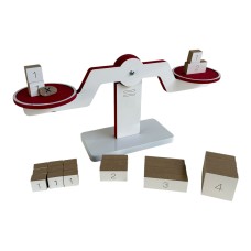 Balance and Weight Set for First-Degree Equations - Math Presentation and Educational Material