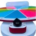 Prize Wheel - Spinning Fortune Wheel (12 Sections, Used on a Table, Colorful, 51 cm) Writable-Erasable Carnival, Event and Prize Game