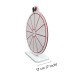 Prize Wheel - Spinning Wheel of Fortune (12 Sections, Used on a Table, 51 cm) Writable-Erasable Carnival, Event and Prize Game