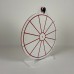 Prize Wheel - Spinning Wheel of Fortune (12 Sections, Used on a Table, 51 cm) Writable-Erasable Carnival, Event and Prize Game