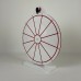 Prize Wheel - Spinning Wheel of Fortune (12 Sections, Used on a Table, 51 cm) Writable-Erasable Carnival, Event and Prize Game