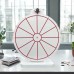 Prize Wheel - Spinning Wheel of Fortune (12 Sections, Used on a Table, 51 cm) Writable-Erasable Carnival, Event and Prize Game