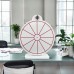 Prize Wheel - Spinning Wheel of Fortune (12 Sections, Used on a Table, 51 cm) Writable-Erasable Carnival, Event and Prize Game