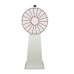 Prize Wheel - Spinning Wheel of Fortune, (18 Sections, Floor Standing, 68cm) Writable-Erasable Carnival, Event and Prize Game