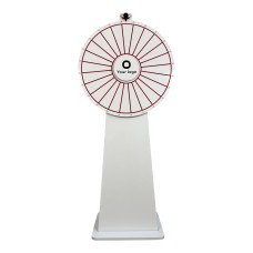 Prize Wheel - Spinning Wheel of Fortune, (24 Sections, Floor Standing, 68cm) Writable-Erasable Carnival, Event and Prize Game