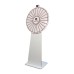 Prize Wheel - Spinning Wheel of Fortune, (24 Sections, Floor Standing, 68cm) Writable-Erasable Carnival, Event and Prize Game