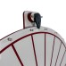 Prize Wheel - Spinning Wheel of Fortune, (24 Sections, Floor Standing, 68cm) Writable-Erasable Carnival, Event and Prize Game