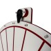 Prize Wheel - Spinning Wheel of Fortune, (24 Sections, Floor Standing, 68cm) Writable-Erasable Carnival, Event and Prize Game
