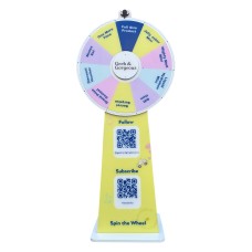 Prize Wheel (Wheel of Fortune - Glücksrad) Custom Online Design & Personalized Print (68 cm)