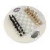 Sleek and Stylish Chess Table, chessboard, parents gift, chess set with chess pieces, Chess Table with Piece Storage