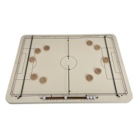 Fast Sling Puck Board Game, Table Top Hockey Game for Adults&Kids, Wooden Carnival, Event, Family Games, Competitive Game Ideal for Parties